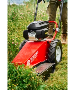 DECESPUGLIATORE A SCOPPIO SU RUOTE BLUEBIRD "DOMINO TS PRO HO" CON TESTINA E LAMA 4T 201 CC - MOTORE HONDA